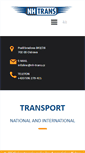 Mobile Screenshot of nh-trans.cz